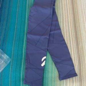 Peloton Festive Blue Shapeshifter NUX Leggings